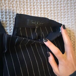 Rag and Bone skinny/straight leg crop pant